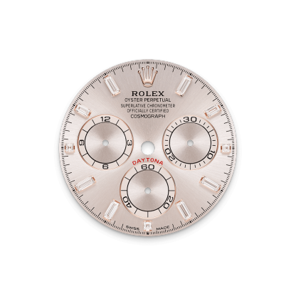 Cosmograph Daytona  Oyster, 40 mm, Everose gold and diamonds  Reference 126595TBR