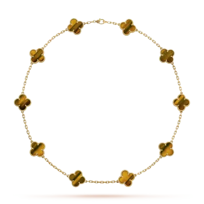 Vintage Alhambra necklace, 10 motifs
