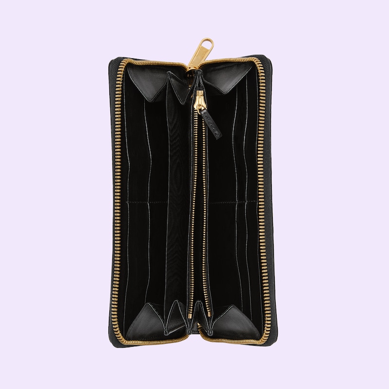 MATELASSE ZIP-AROUND WALLET