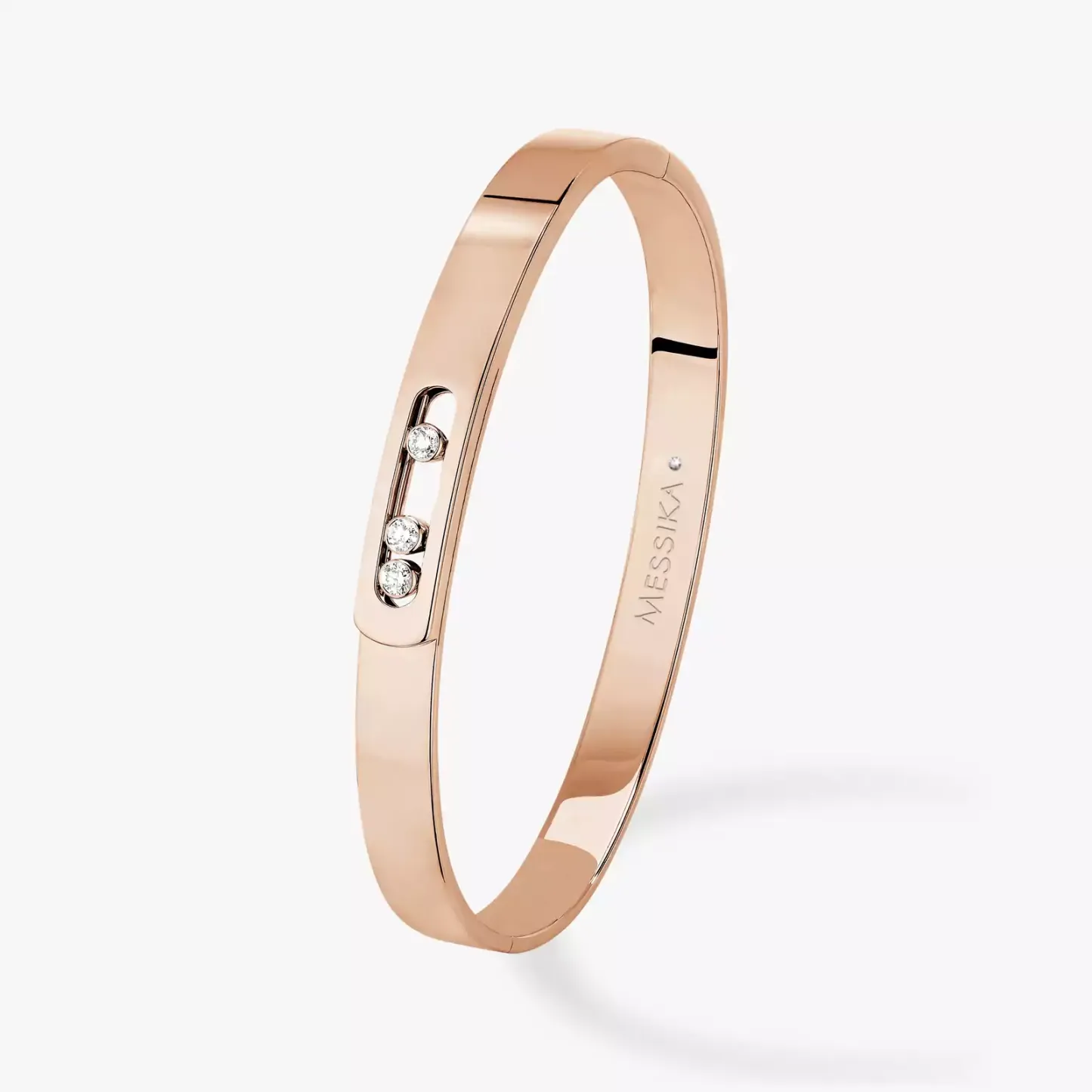 Move Noa Bangle Pink Gold Bracelet