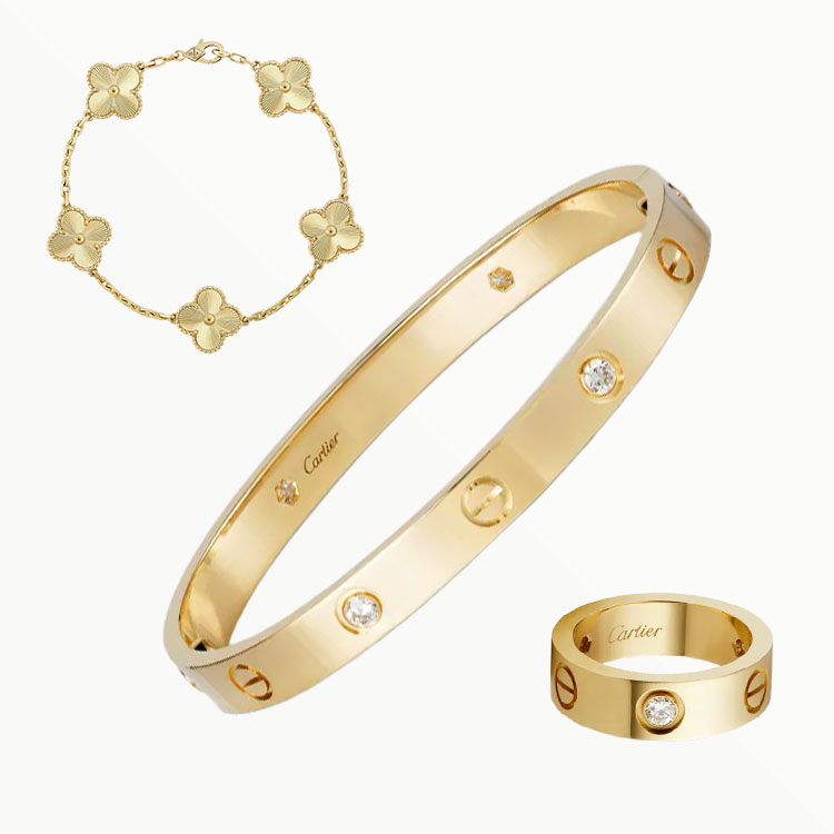 3‑Piece Luxury Gold Jewelry Set