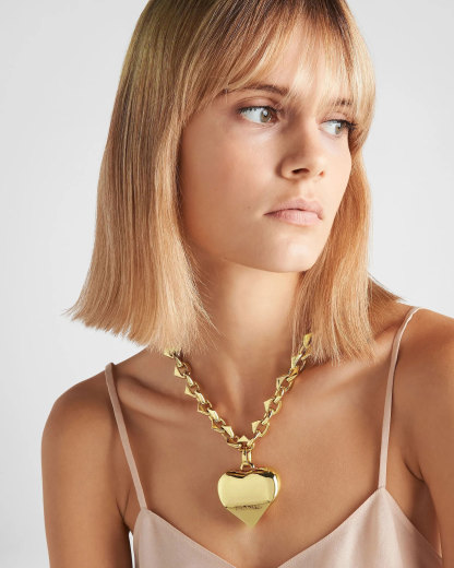 Eternal Gold large pendant necklace in yellow gold