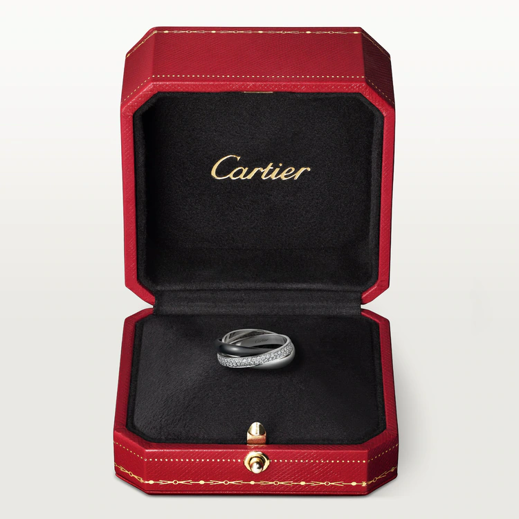 TRINITY RING, CERAMIC, SM