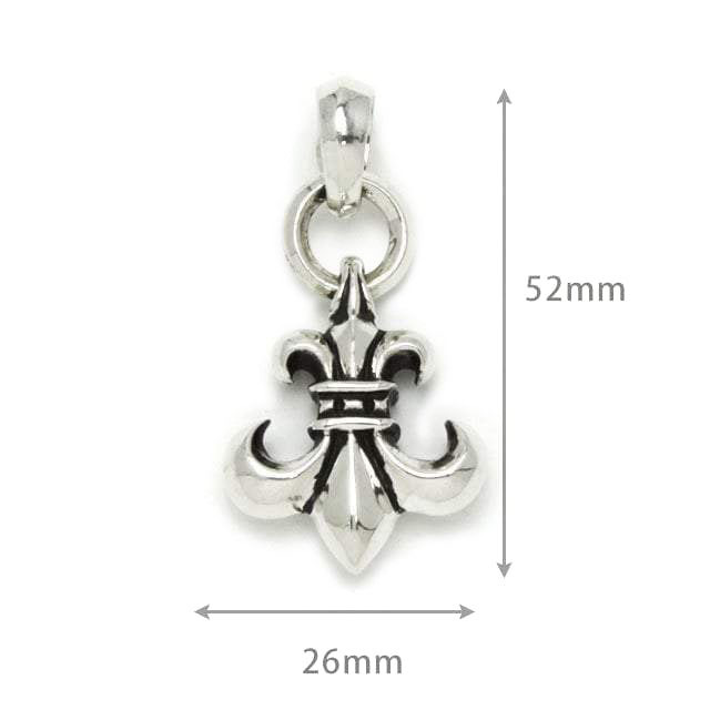 BS FLEUR PENDANT WITH BAIL