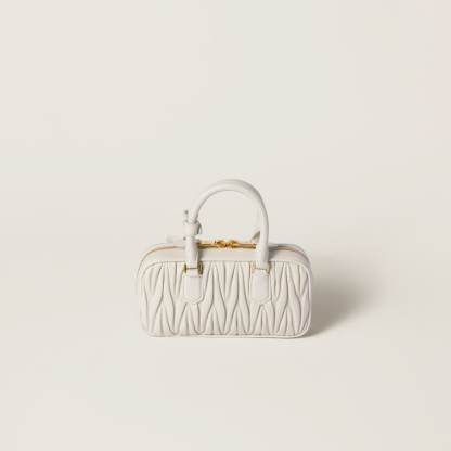 Arcadie matelassé nappa leather mini-bag