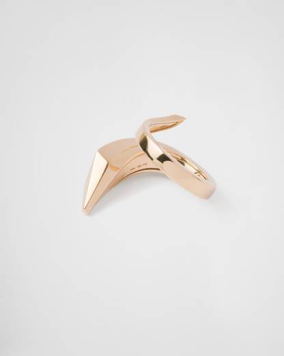 Eternal Gold snake ring in yellow gold