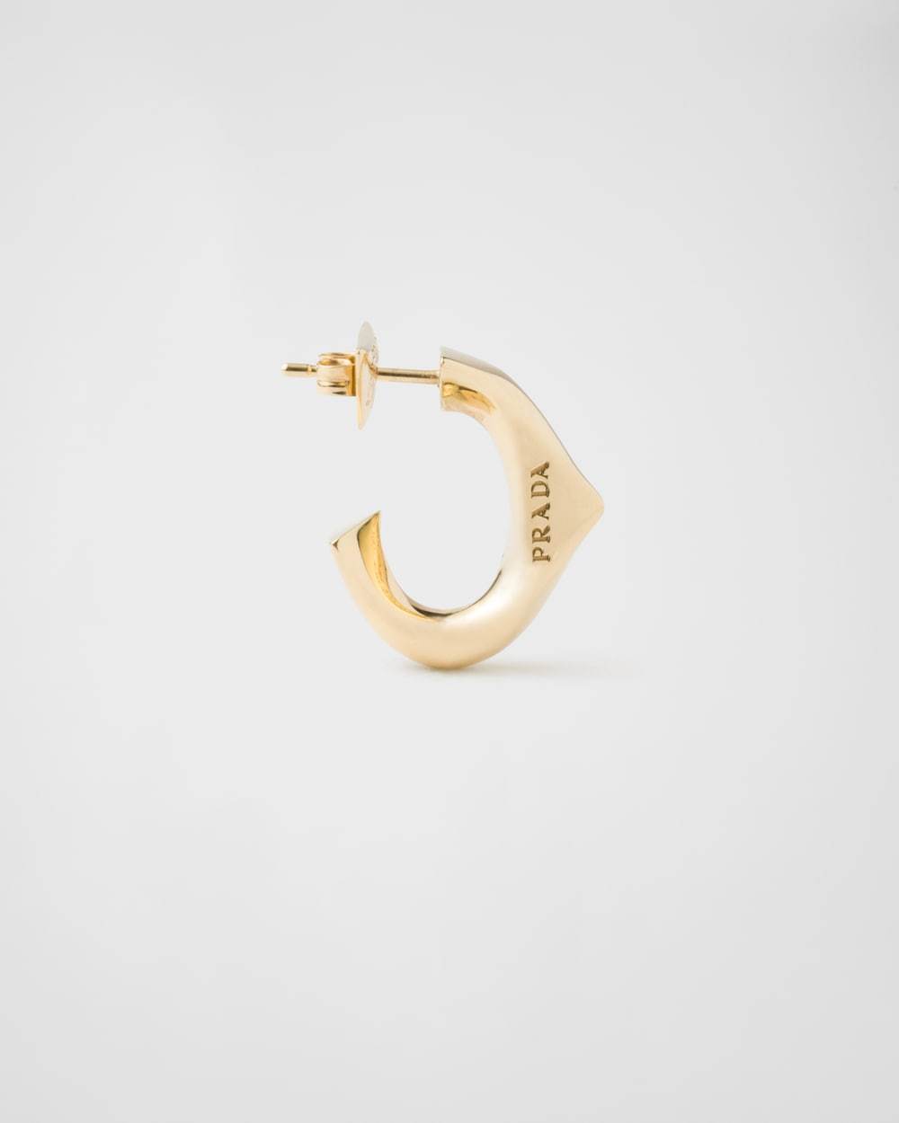 Eternal Gold single earring - yellow gold