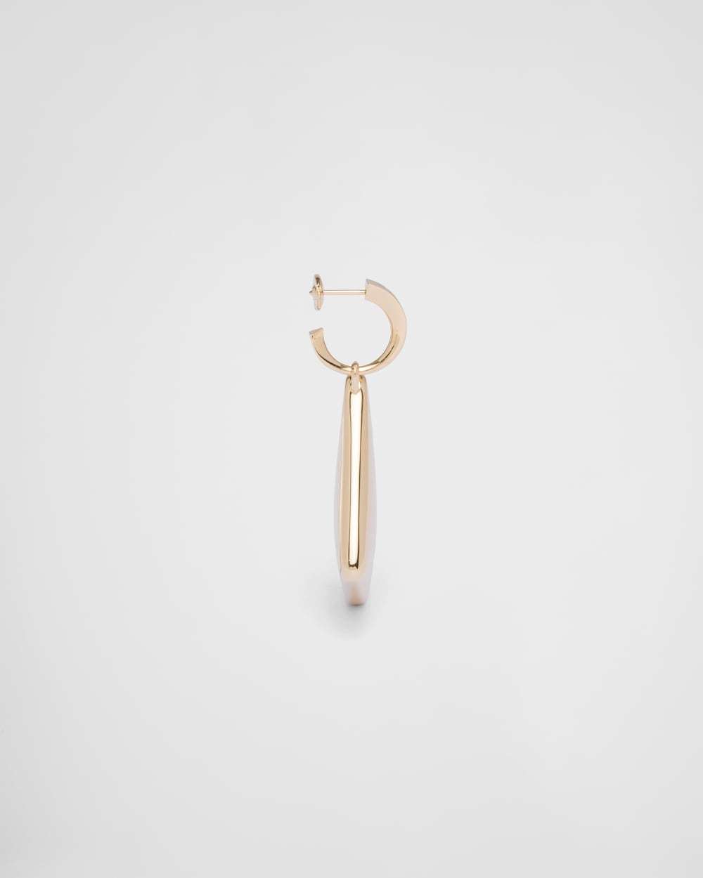 Eternal Gold medium drop earrings in yellow gold
