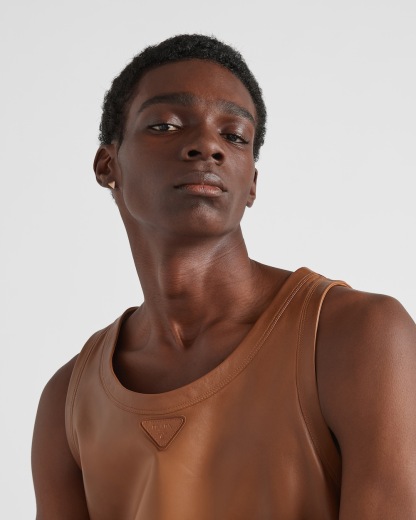 Eternal Gold nano triangle mono earring in pink gold