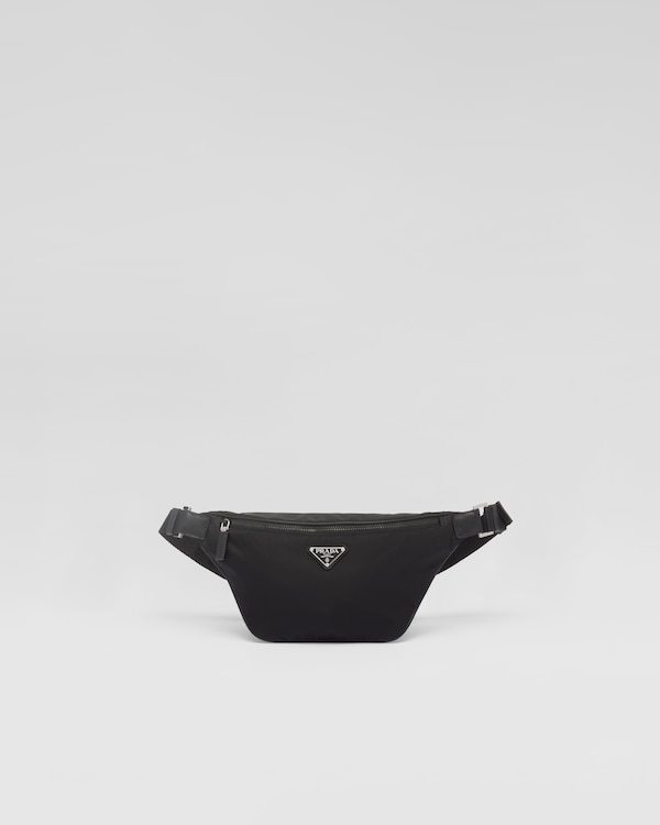 Re-Nylon and Saffiano leather belt bag