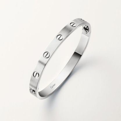 LOVE bracelet, classic model, brushed