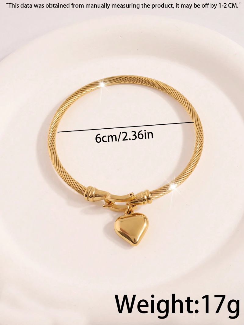 1 pcs of fashion, light luxury design, simple stainless steel bracelet