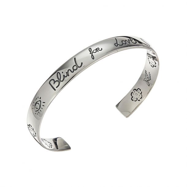 Blind For Love Cuff Bracelet, 9mm