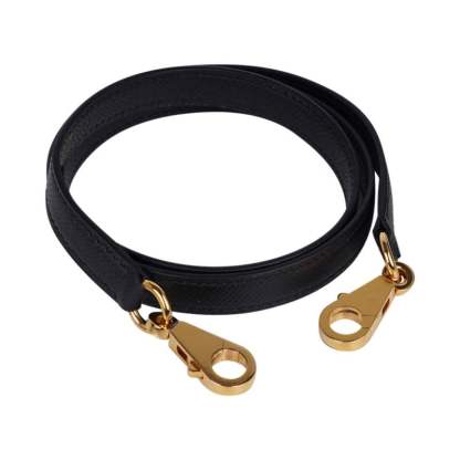 Kelly Sellier 25 Bag Black Epsom Gold Hardware New