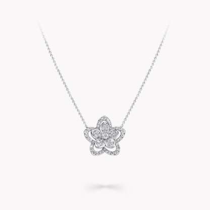 Wild Flower Diamond Pendant