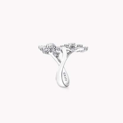 Wild Flower Double Diamond Ring