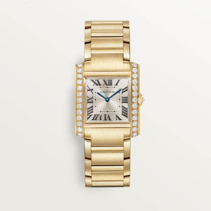 3‑Piece Carthttier Stack – Tank, Yellow Gold & Diamonds