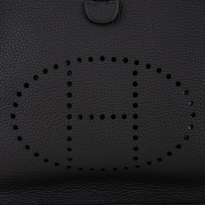 Herthtmes Bag Evelyne PM Black Clemence Gold Hardware