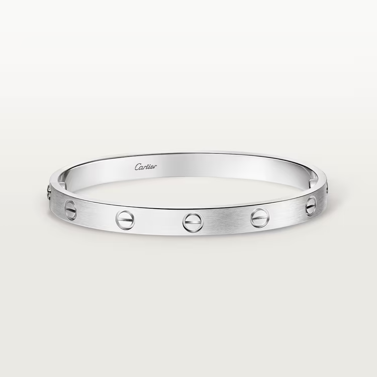 LOVE BRACELET, CLASSIC MODEL, BRUSHED & LOVE BARACELET
