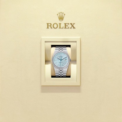 Land-Dweller 40  Oyster, 40 mm, platinum and diamonds Reference m127386tbr-0001