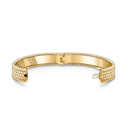 Perlée diamonds bracelet, 5 rows, medium model
