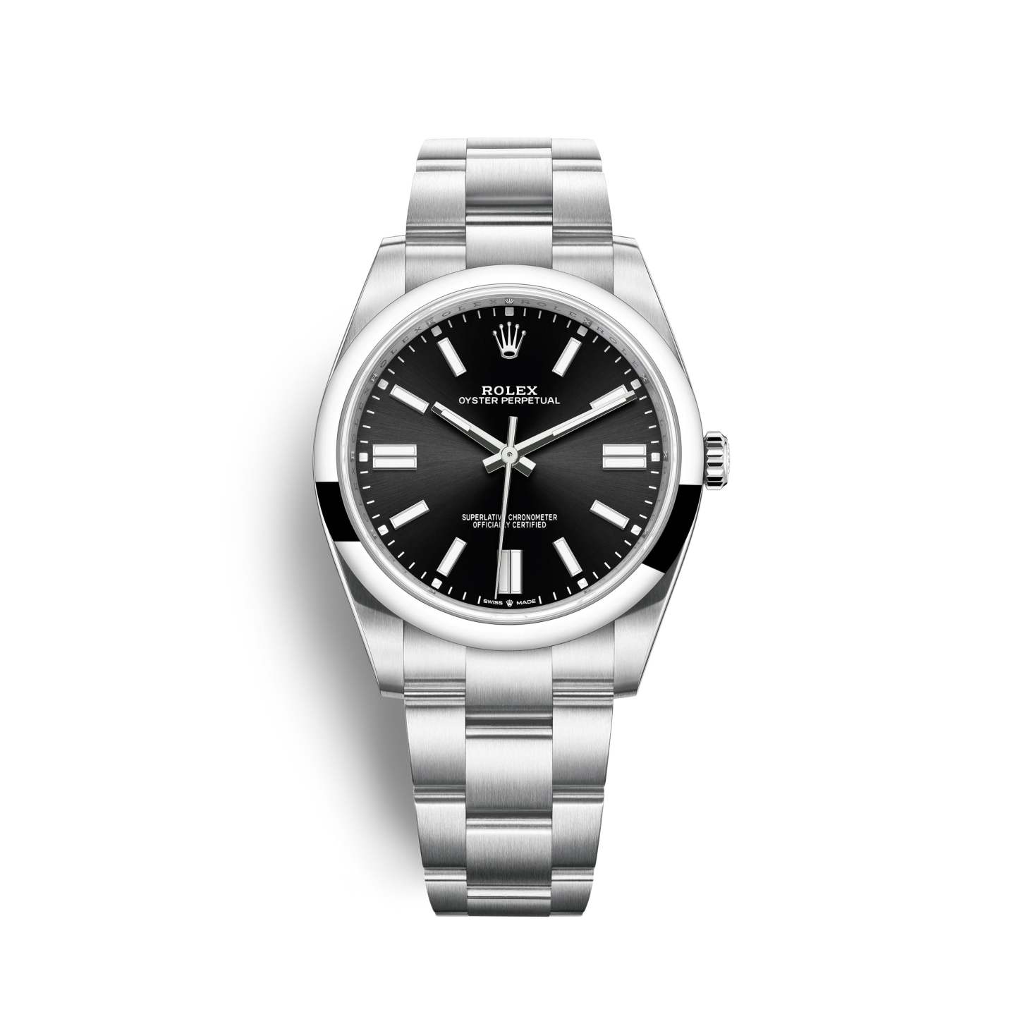 Oyster Perpetual No Date, Stainless Steel, 41mm, Ref# 124300-0002