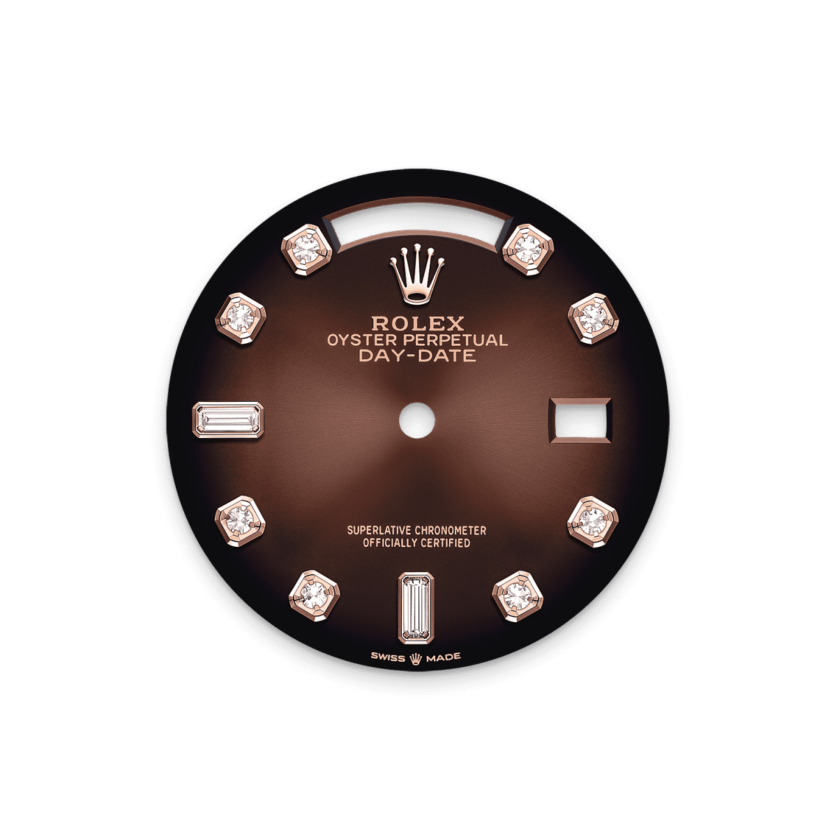 Day-Date 36  Oyster, 36 mm, Everose gold and diamonds  Reference 128345RBR