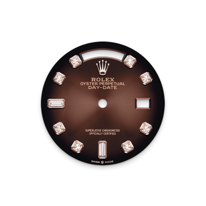 Day-Date 36  Oyster, 36 mm, Everose gold and diamonds  Reference 128345RBR