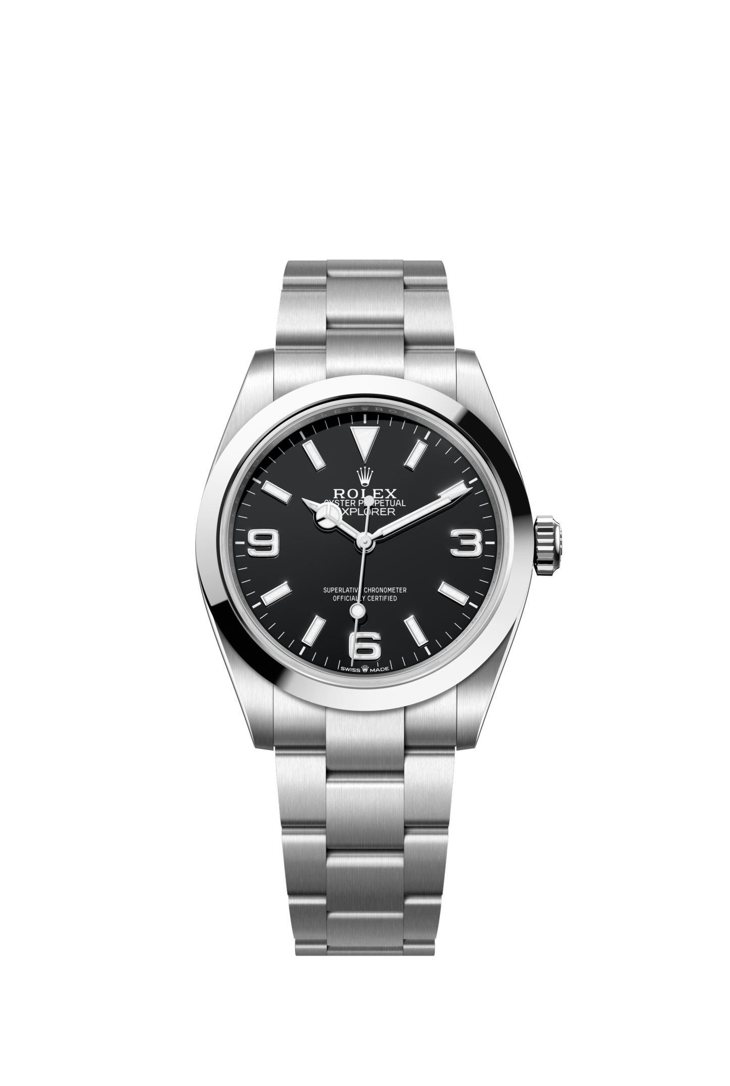 Explorer 40, Oystersteel, 40mm, Ref# 224270-0001