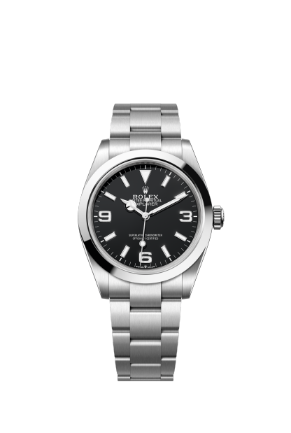 Explorer 40, Oystersteel, 40mm, Ref# 224270-0001