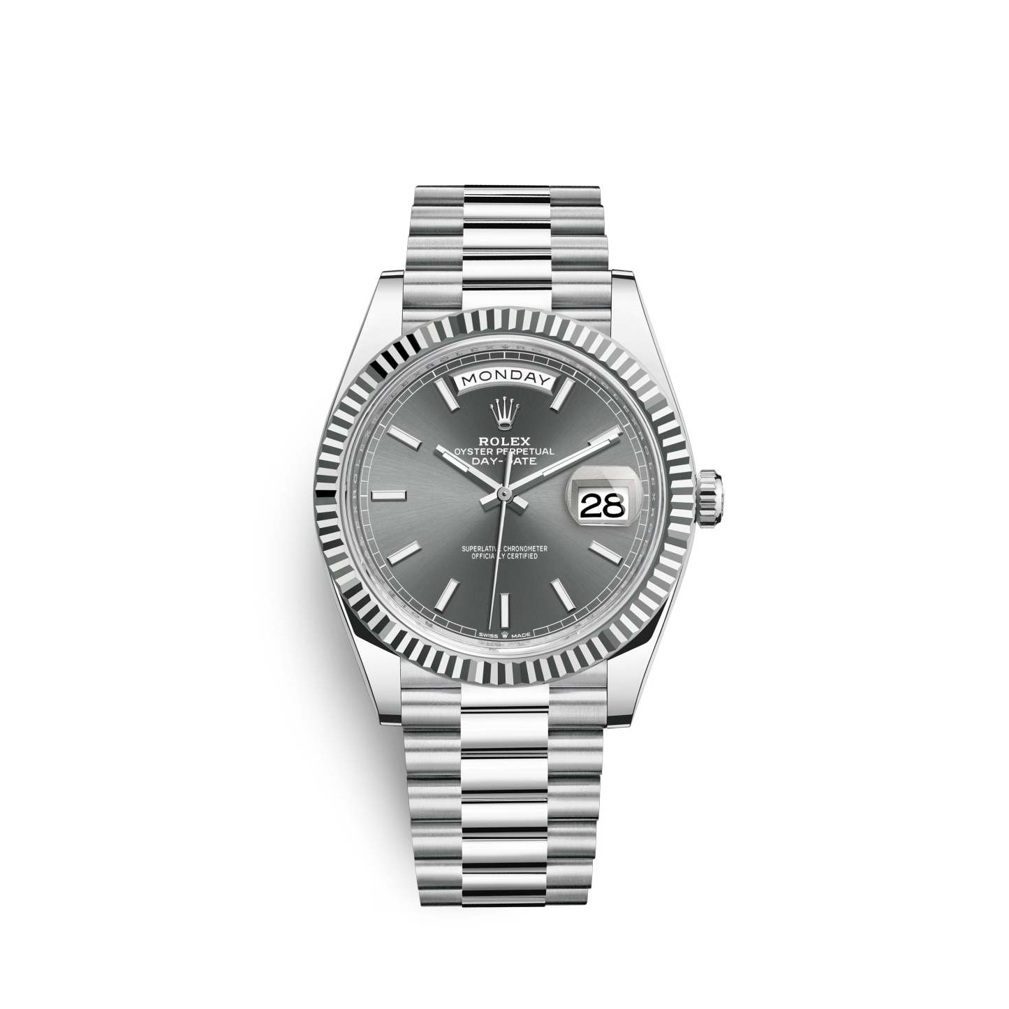Day-Date, 40mm, Platinum, Ref# 228236-0013