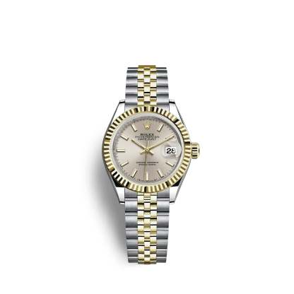 Lady-Datejust 28, Oystersteel and 18k Yellow Gold, Ref# 279173-0019