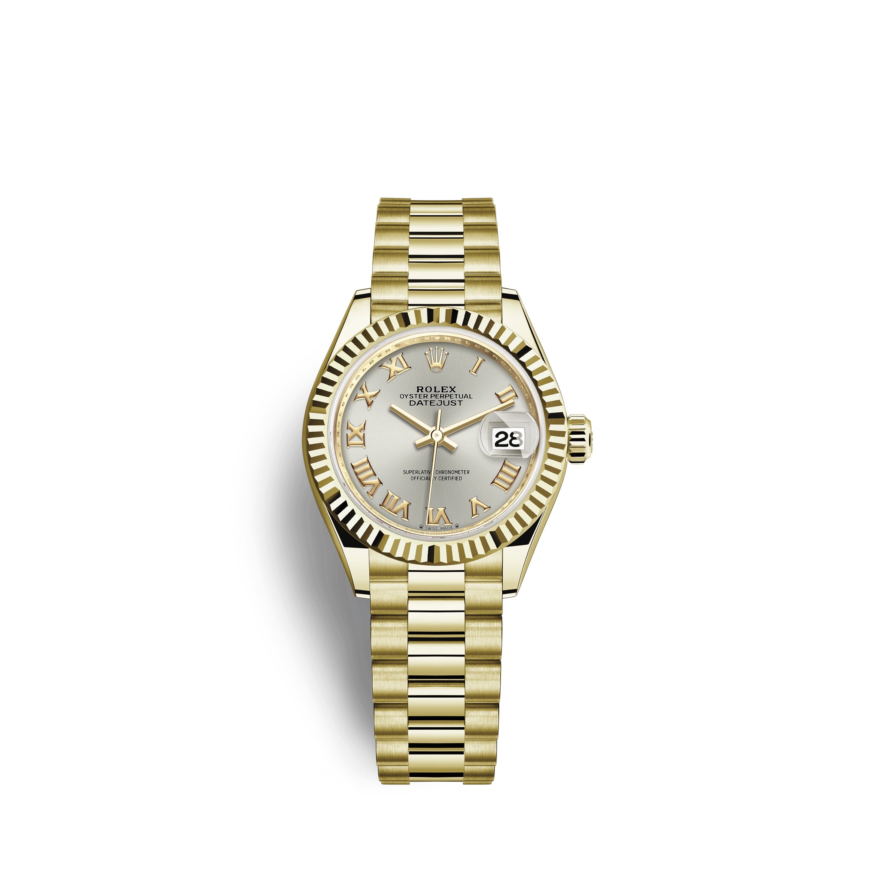 Lady-Datejust 28, 18k Yellow Gold, Ref# 279178-0020