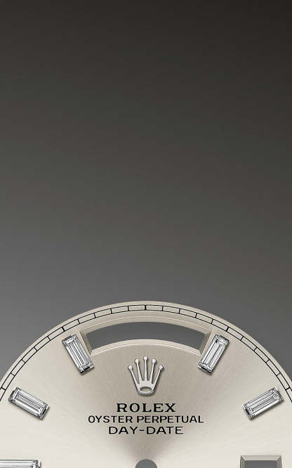Day-Date 40 White gold Ref# 228349RBR-0001