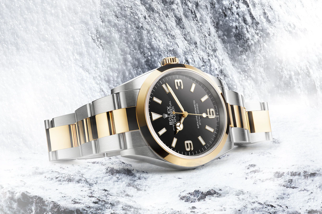 Explorer, 18k Yellow Gold and Stainless steel, 36mm, Ref# 124273-0001, 2024