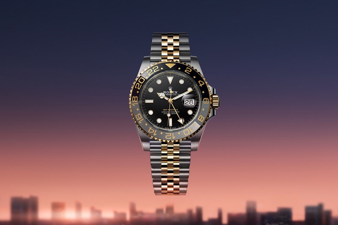 GMT-Master II, 40mm, Oystersteel and 18k Yellow Gold, Ref# 126713GRNR-0001