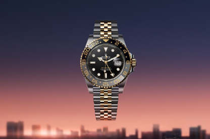 GMT-Master II, 40mm, Oystersteel and 18k Yellow Gold, Ref# 126713GRNR-0001