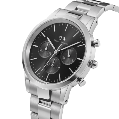 Iconic Chronograph Link Onyx S