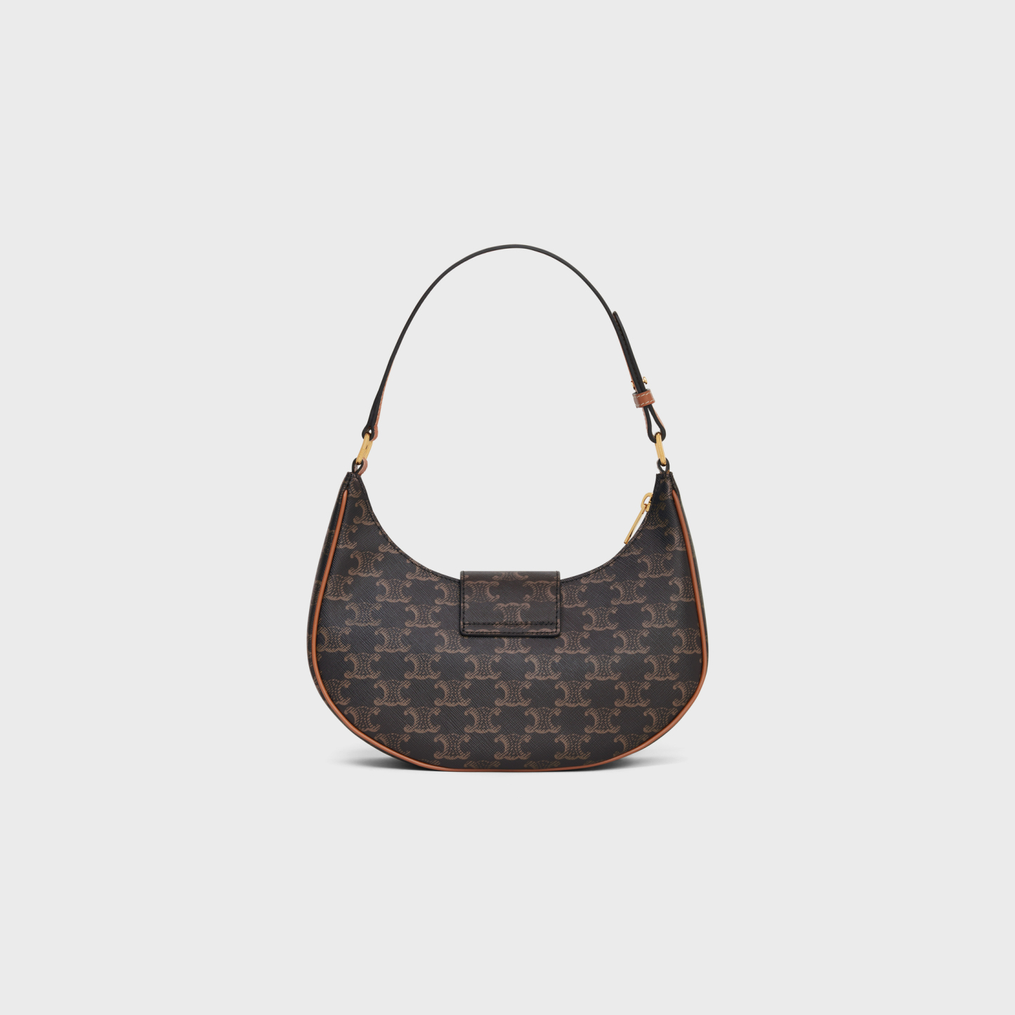 MEDIUM AVA TRIOMPHE BAG in Triomphe Canvas and calfskin