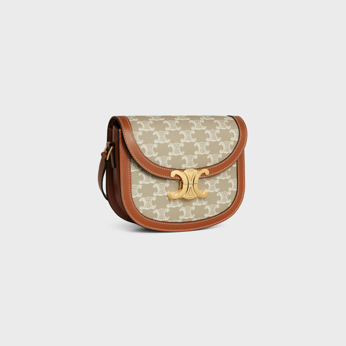 BESACE CLEA in Triomphe Canvas and calfskin