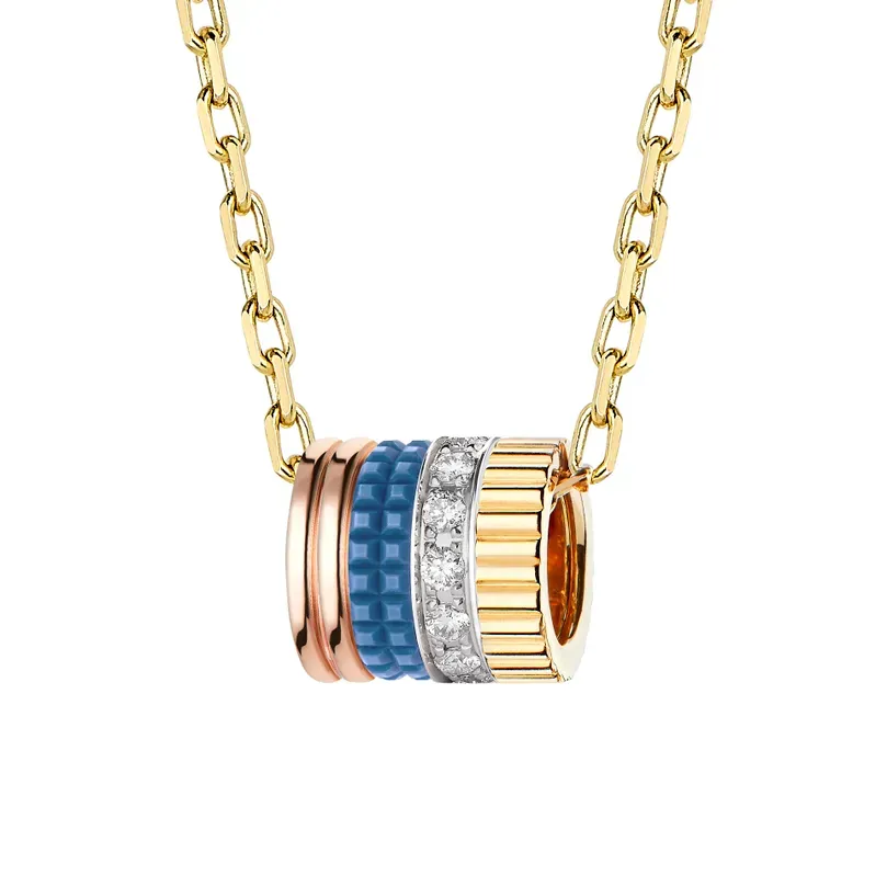 Quatre Blue Edition Pendant, S Motif