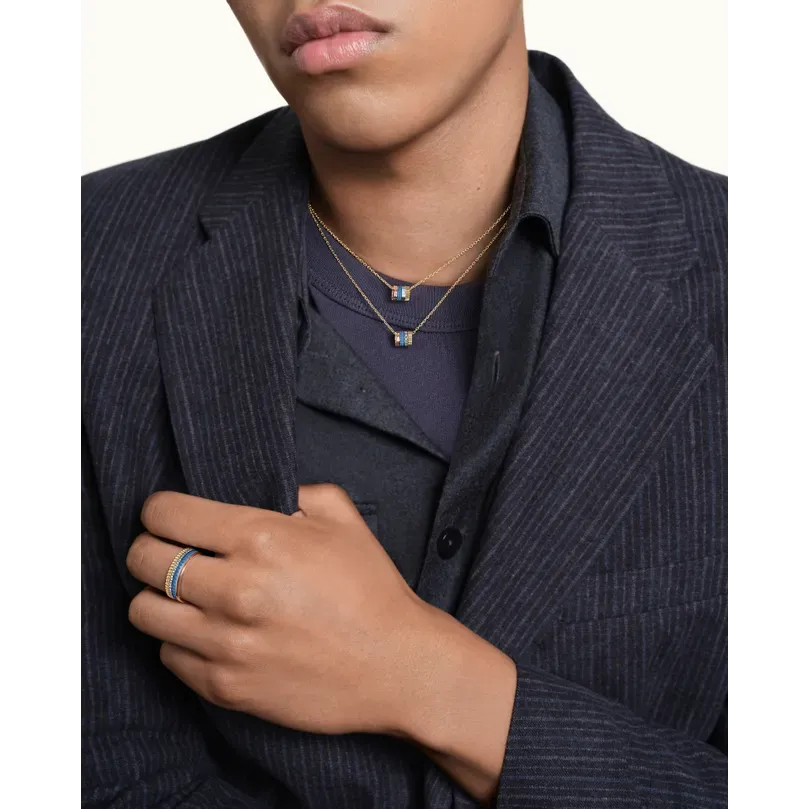 Quatre Blue Edition Pendant, S Motif