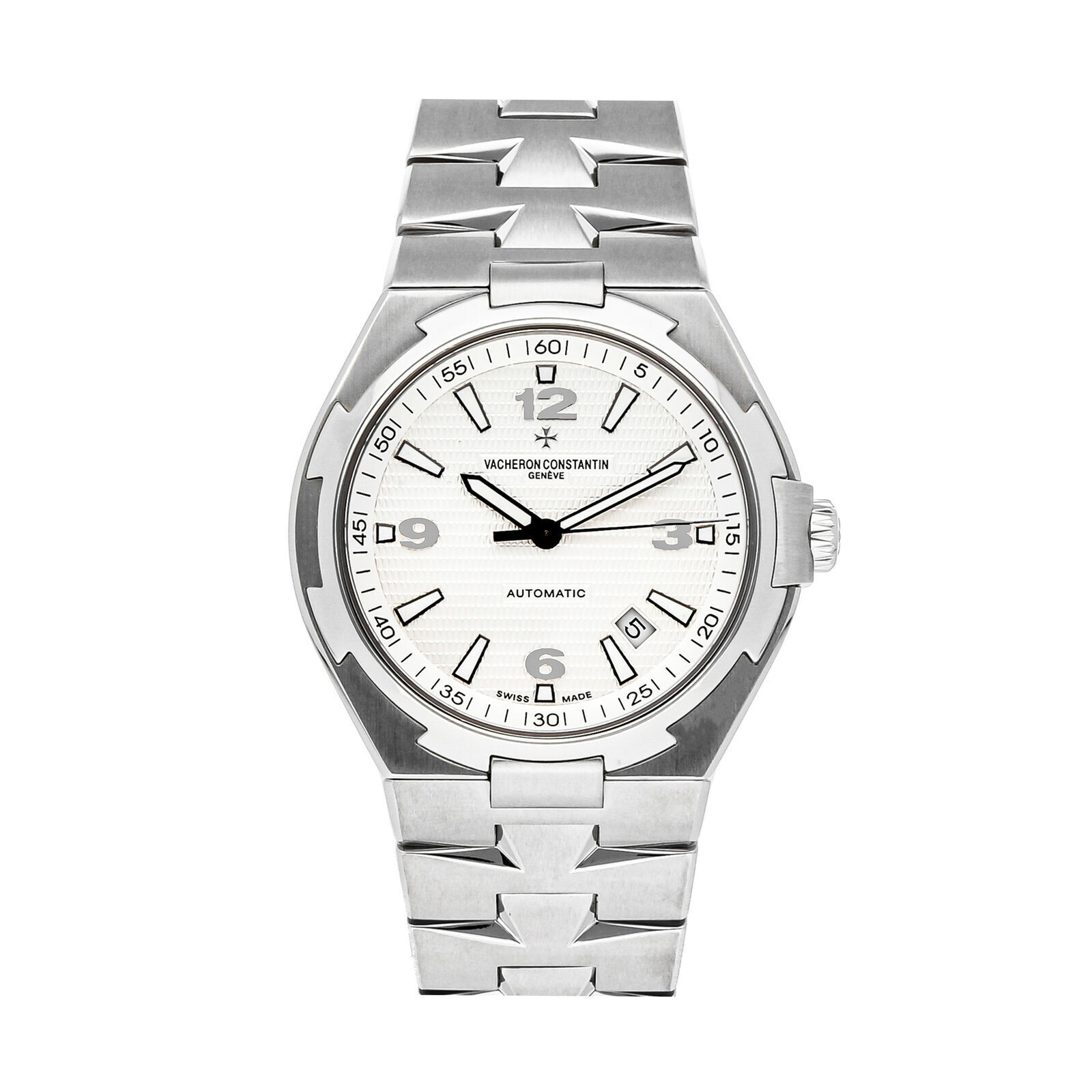 Overseas Silver Men's Watch - 47040/B01A-9093