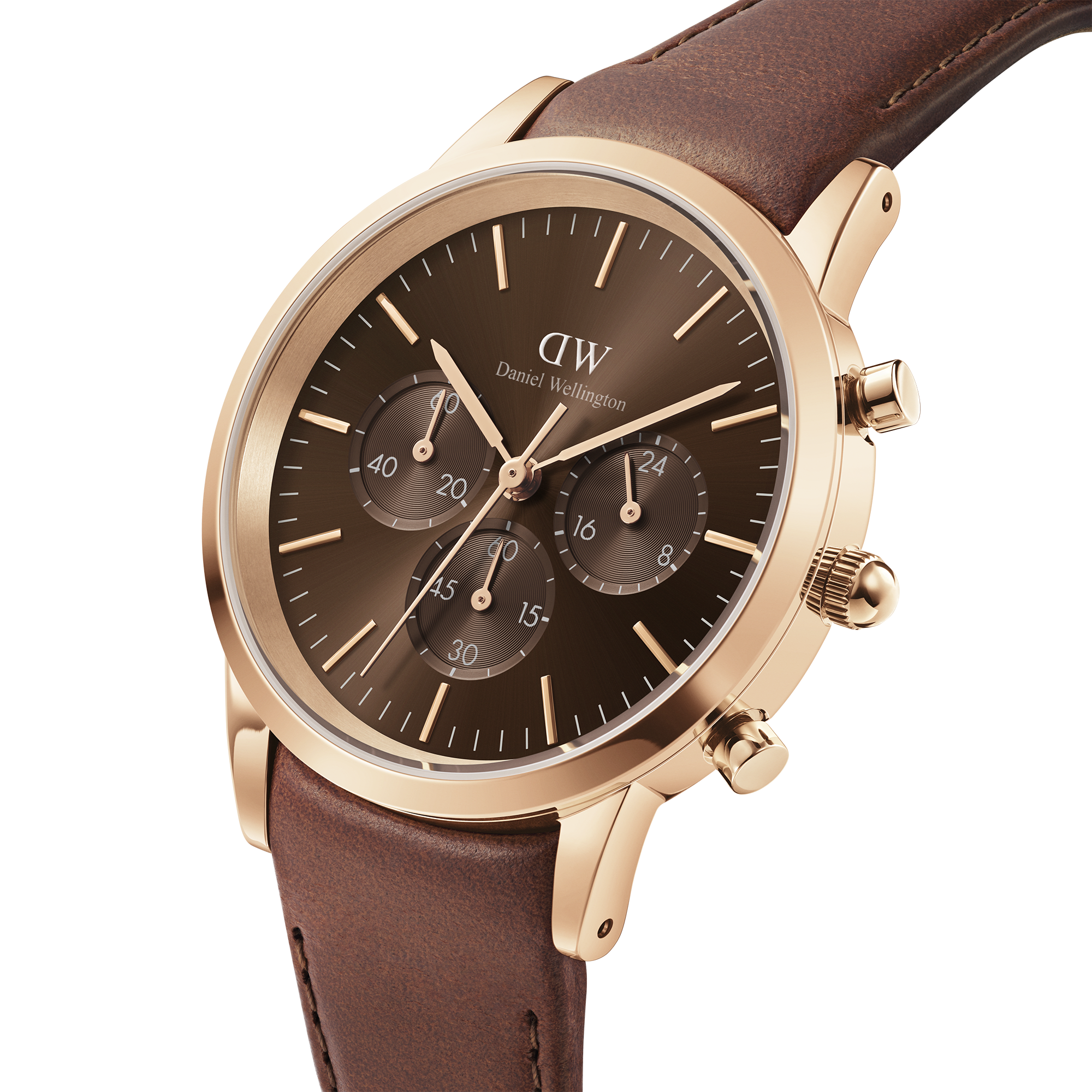 Iconic Chronograph St Mawes Amber RG