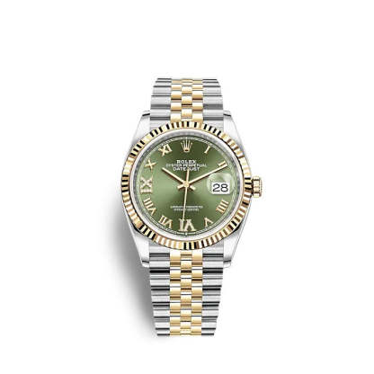 Datejust 36 Oystersteel and yellow gold Ref# 126233-0025