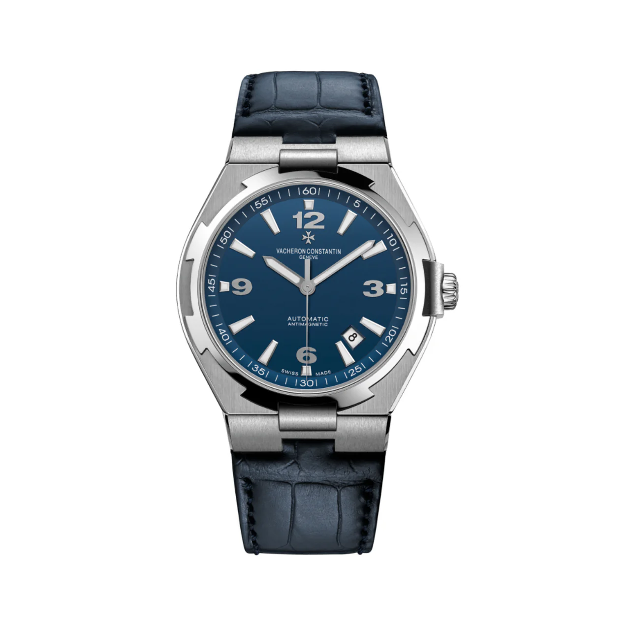 Overseas 47040/000A-9008 Stainless Steel Blue Dial
