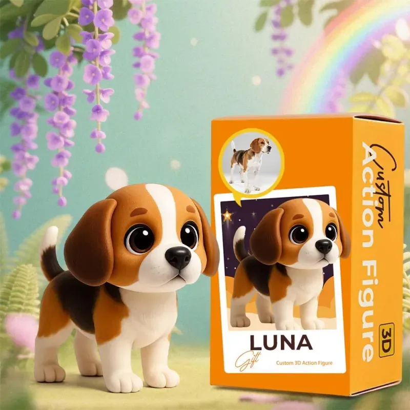 Benutzerdefinierte 3d Blind Box Spielzeug Figur In Hängen Rahmen Wand Rahmen Home Decor Plaque Geschenk Für Paar - 