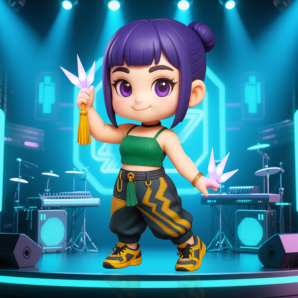 Benutzerdefinierter Cosplay-charakter, 3d-chibi-figur Von Ihrem Cos-foto Mit Kostüm- Und Posendetails. Perfektes Geburtstagsgeschenk Für Ihren Coser-kollegen. - 