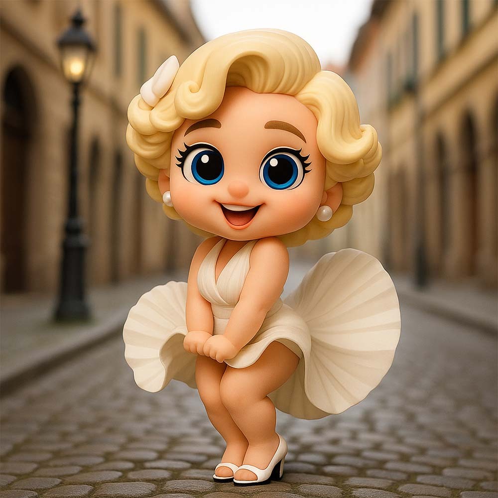 Benutzerdefinierte 3d-charakter-chibi-figur, Personalisierbar, Exklusiver Stil, Premium-sammlerstück, Lieblingsgeschenk Für Fans, Display-ornament - 