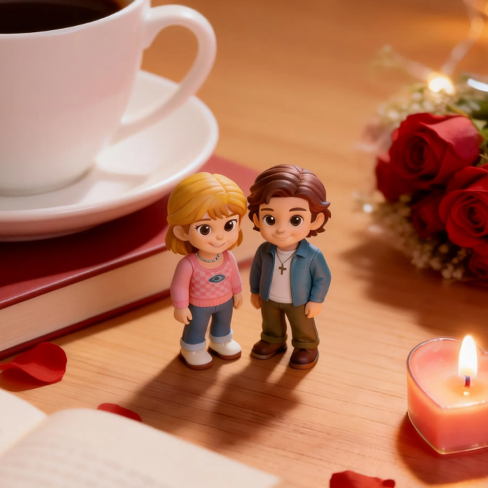 Individuell Gestaltete 3d-actionfigur Nach Ihrem Foto – Personalisierte Spielfigur – Einzigartiges Und Unvergessliches Geschenk Zum Valentinstag Für Sie Und Ihn - 